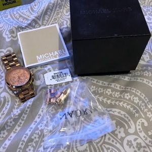 Michael Kors Rose gold watch